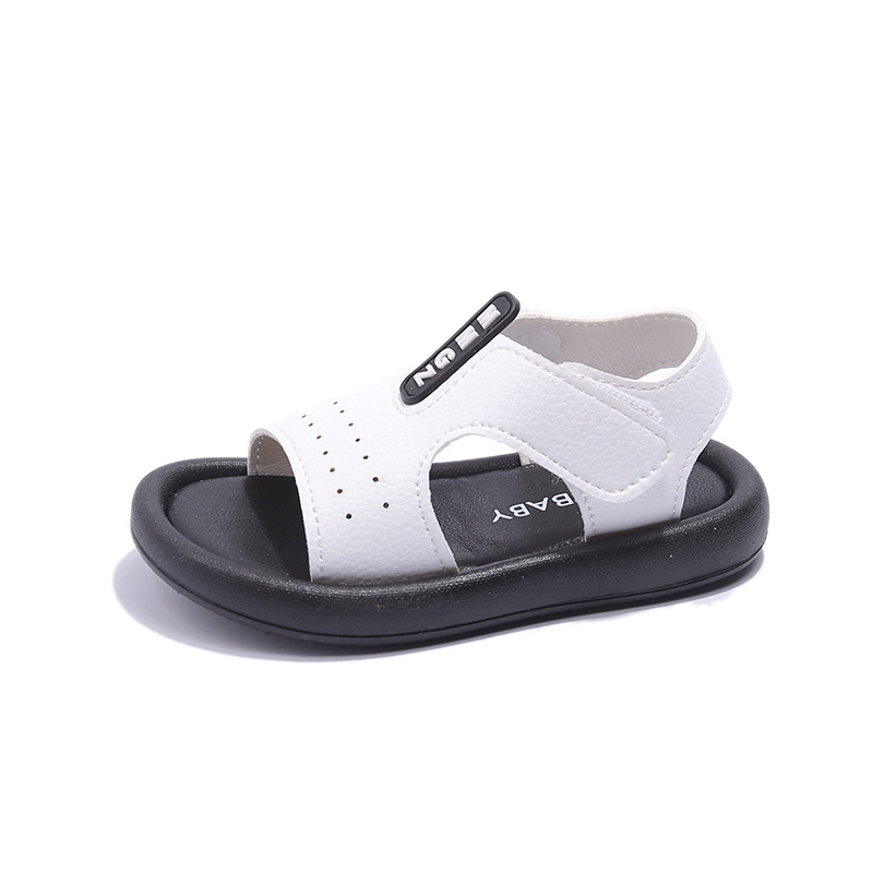 Sandali casual coreani con scarpe da spiaggia per bambini in velcro, scarpe estive per bambini_voghion.com