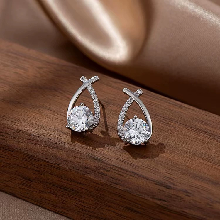 Серебряная игла, высококачественные ретро серьги, серебро 925 образец, стиль высокого качества, французский ретро стиль, опт