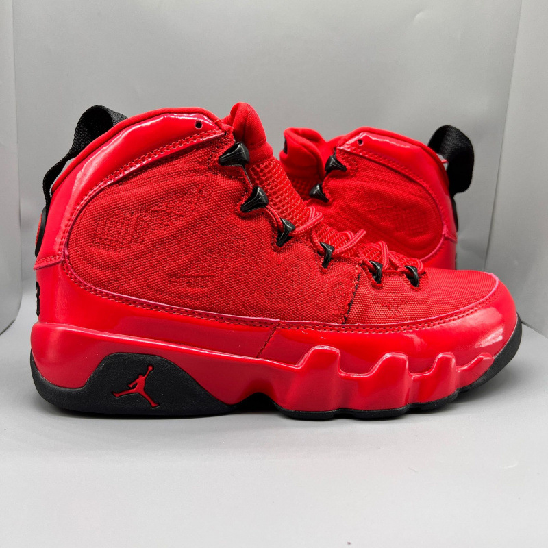Zapatos Pitian versión alta AJ9 zapatos de baloncesto de alto nivel, zapatos deportivos para hombres, Joe 9 azul universitario, rojo chino, Georgetown