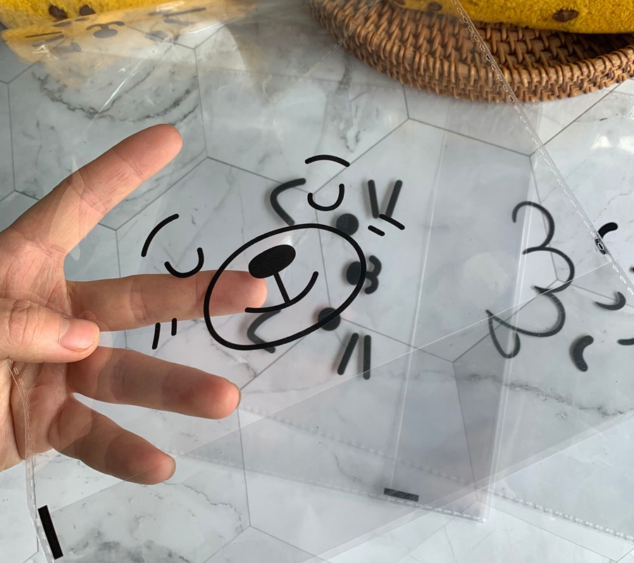 Transparent toast bag bread bag baking packaging bag breakfast bread cake sliced toast plastic bag