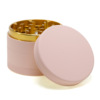 4 -layer Gold -colored Aluminum Alloy Foreign Macaron Rubber Paint Foreign Trade Smoke Smooth Wholesale 6160