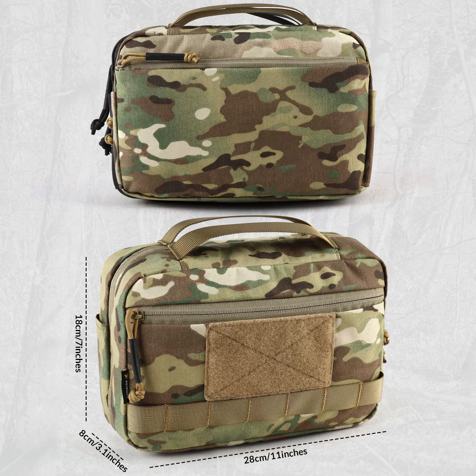 Bolsa compacta de equipo