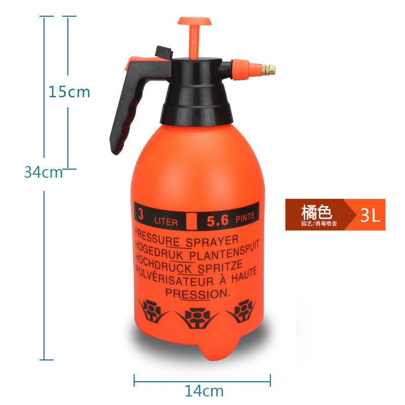 ガーデニングユニバーサル 2L 小型噴霧器家庭用スプレーボトル手動空気圧花水やりボトルノズル家庭用手動空気圧|undefined