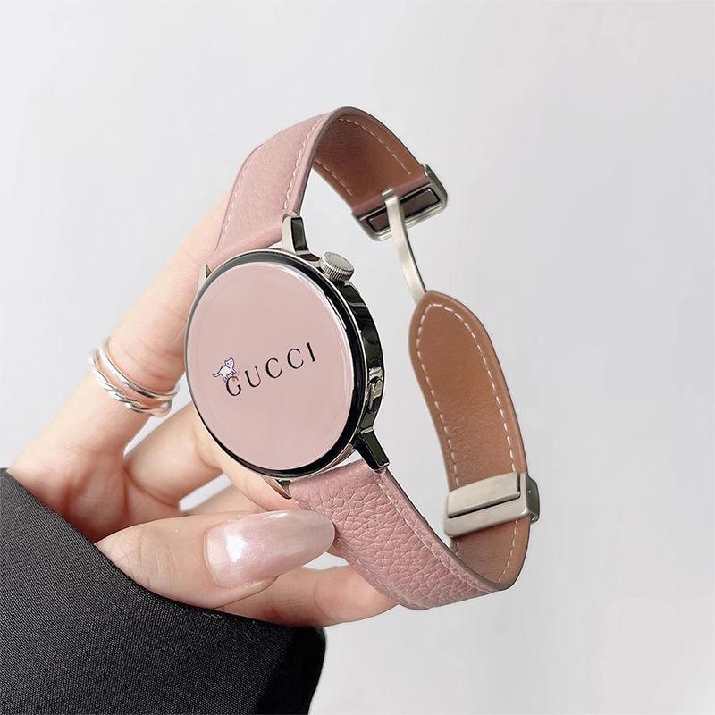 For Huawei GT5 Watch Band GT4Pro Advanced Watch 4 Autumn and Winter GT32pro Women's Magnetic Buckle Litchi Pattern