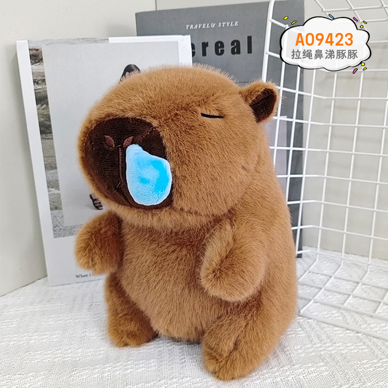 Capibara muñecas de peluche muñecas de agua juguetes de peluche regalo de cumpleaños al por mayor muñecas lindas peluche al por mayor