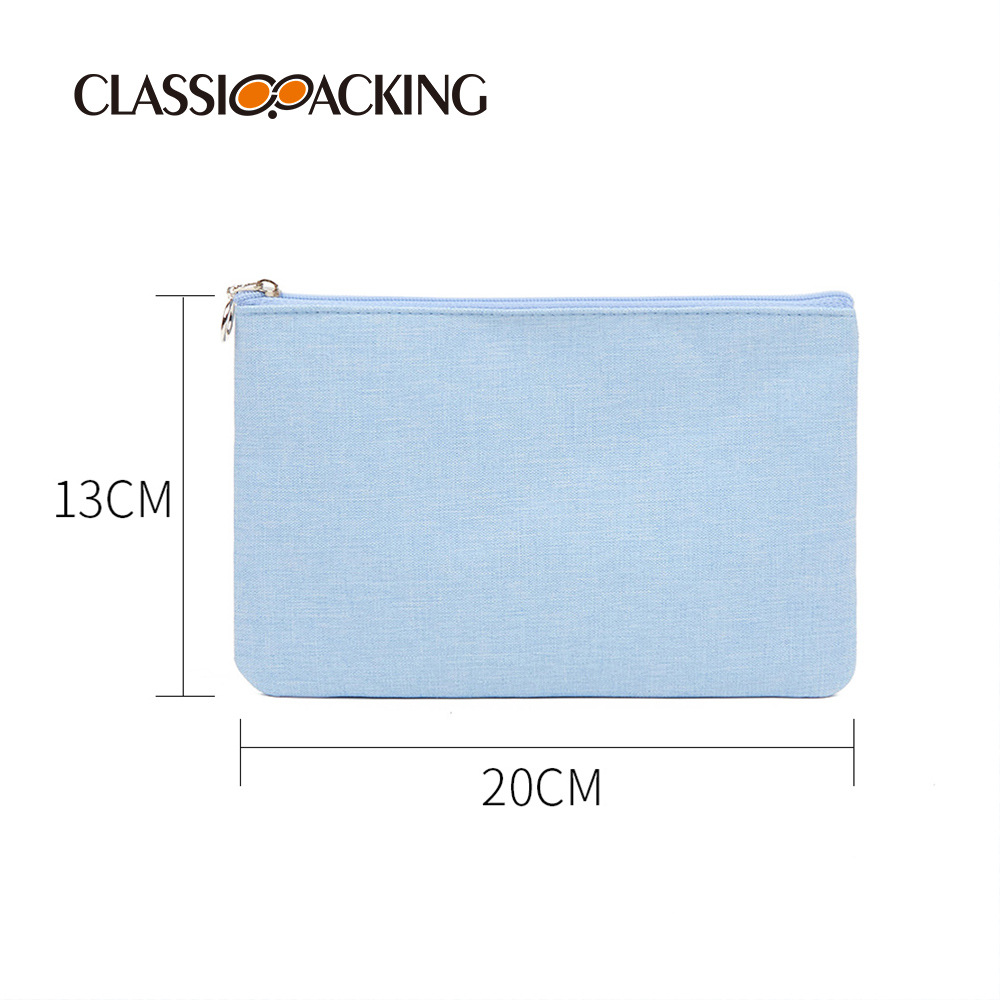 2022 bolsa de almacenamiento de invierno material de lona bolsa de cremallera portátil multifuncional bolsa de almacenamiento de viaje monedero