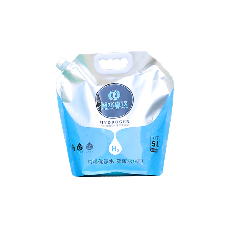 Bolsa de almacenamiento de agua de grado alimenticio 8L al aire libre viaje a pie camping bolsa de plástico portátil de agua festival de agua al aire libre ocio