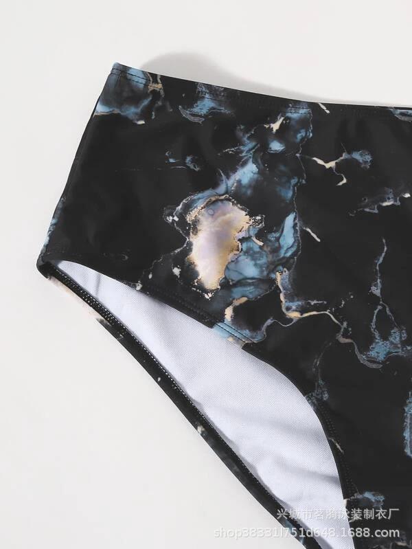 2022 nuevo europeo y americano de las mujeres populares split sexy moda Bikini natación de tres piezas traje de baño de las mujeres