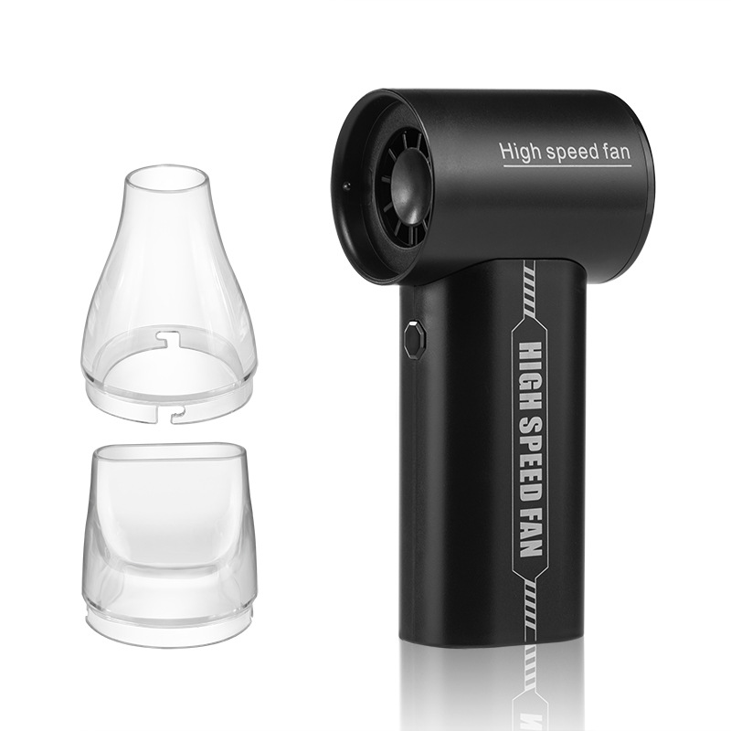 2025 ventilador de violencia transfronteriza ventilador de turbina secador de pelo de huracán sobrealimentado de alta velocidad aspirador ventilador de mano