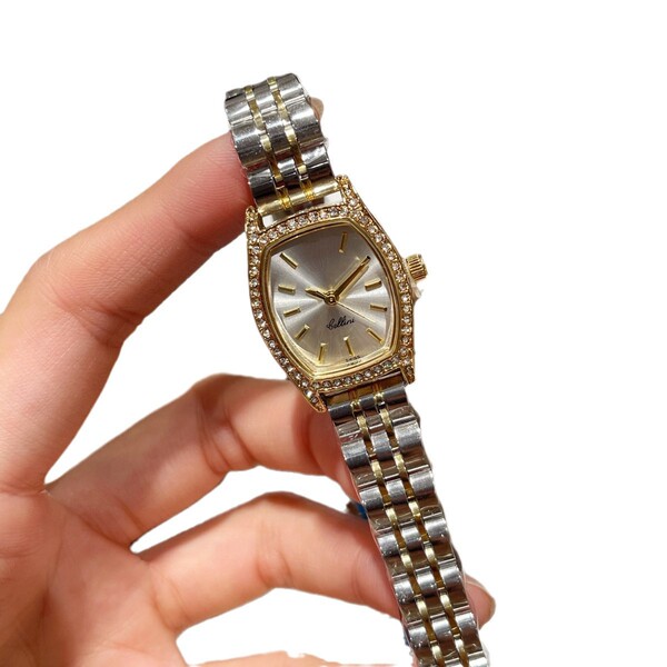 Lao Jia Lady's Quartz Watch Steel Belt Niche Fashion High-end Live…
