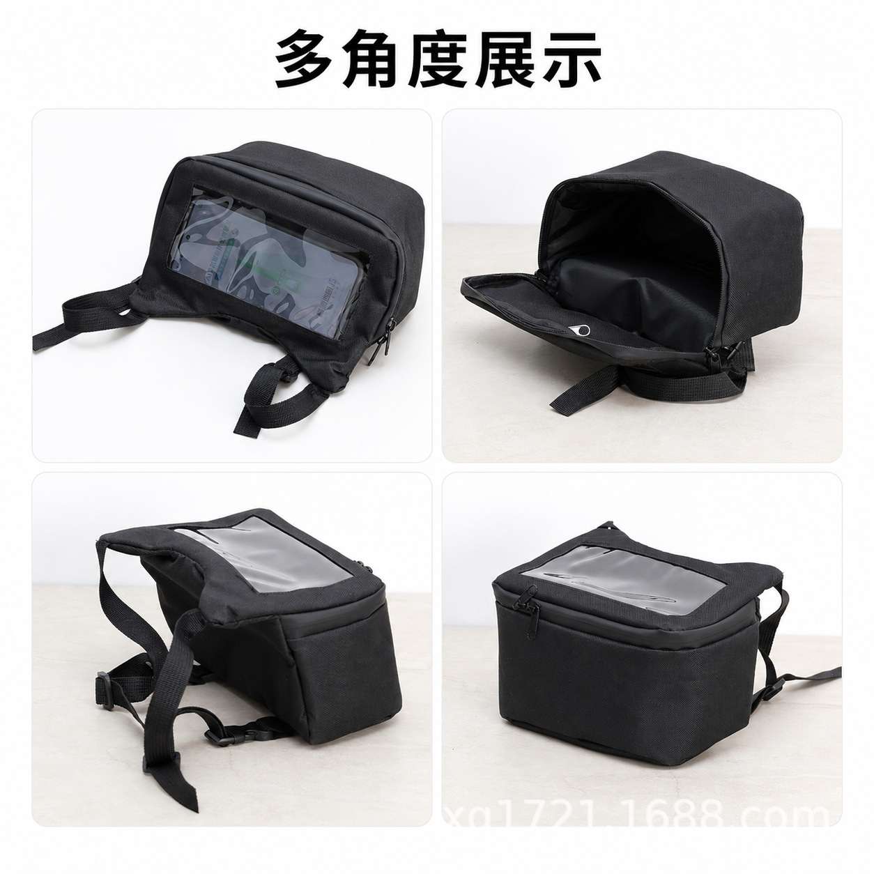 Southeast Asia cross-border in-stock motorcycle electric vehicle head bag, multifunctional motorcycle touring navigation hanging bag