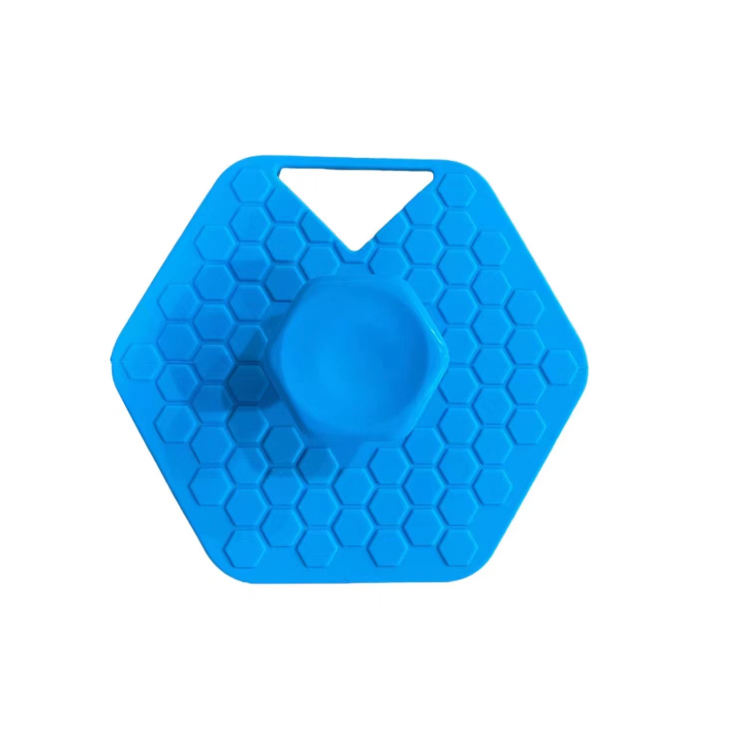 Cepillo de baño de silicona, cepillo de cerdas suaves, ventosa hexagonal, cepillo para lavar la cara, mango, cepillo de masaje para lavar el cabello, cepillo de baño hexagonal
