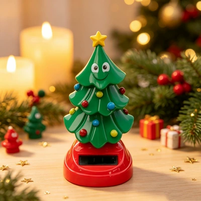 Car ornaments | interior shake head decorations - 5510cm-gross-weight-39g-star-tree-with-packaging-double-sided-stickers