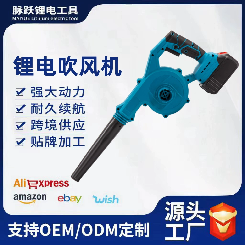 Трансграничный промышленный класс ручной бесщеточный литиевый электрический фен всасывающий вентилятор двойного назначения зарядный бытовой пылесоситель