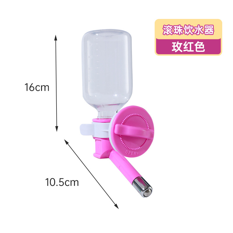 Bebida automática para perros, boca de acero inoxidable, bebedor de agua para perros, olla, bola rodante, agua para mascotas colgante, artefacto para gatos al por mayor