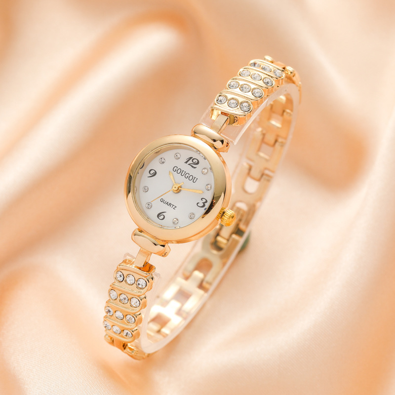 Elegant Women's Bracelet Quartz Watch - Simple Student Style_voghion.com