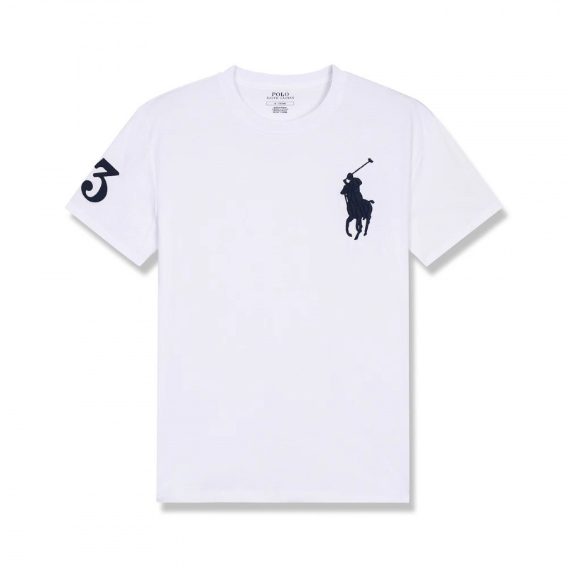 Malaysia Round Neck T-Shirt Short-Sleeved Men's Business Men's Printed Malaysia Logo Pure Cotton Shirt Summer New Slim Fit Shirt