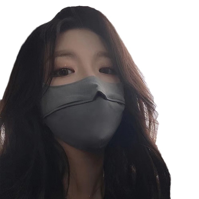 Summer silk thin breathable fashionable medical mask
