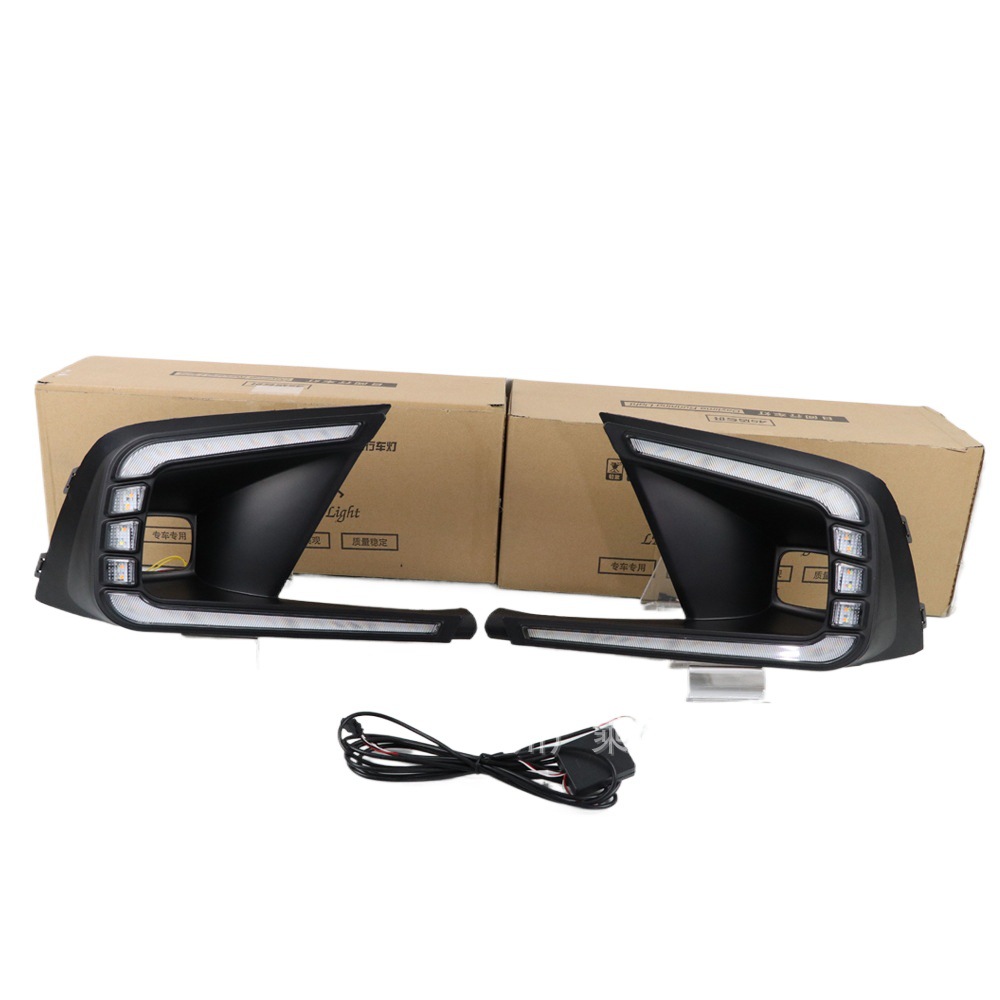 Adecuado para Honda 11th generación cívica nueva luz de marcha diurna 22-23 Honda cívico LED de dos colores Luz de marcha diurna