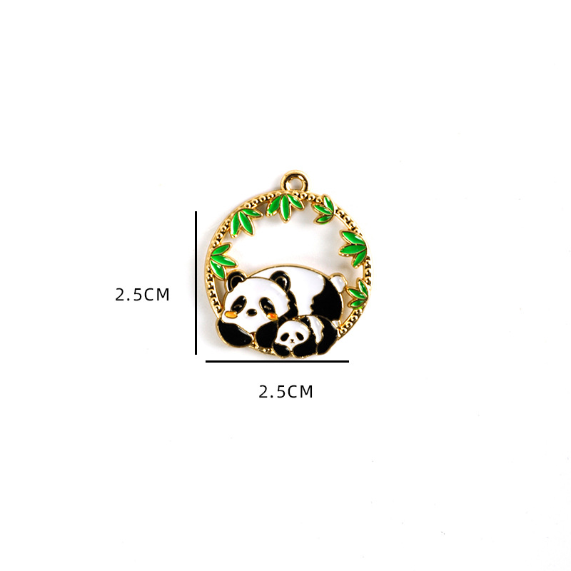 [2025 Dragon Boat Festival] Mini Zongzi Caqui Decoración con cuentas Panda Zongzi Campana Decoración con borla colgante image 10