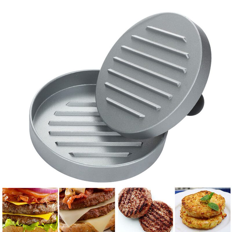 Amazon バーガーミートプレスアルミ合金家庭用ミートパイ型多機能キッチン朝食ケーキラウンド型|undefined