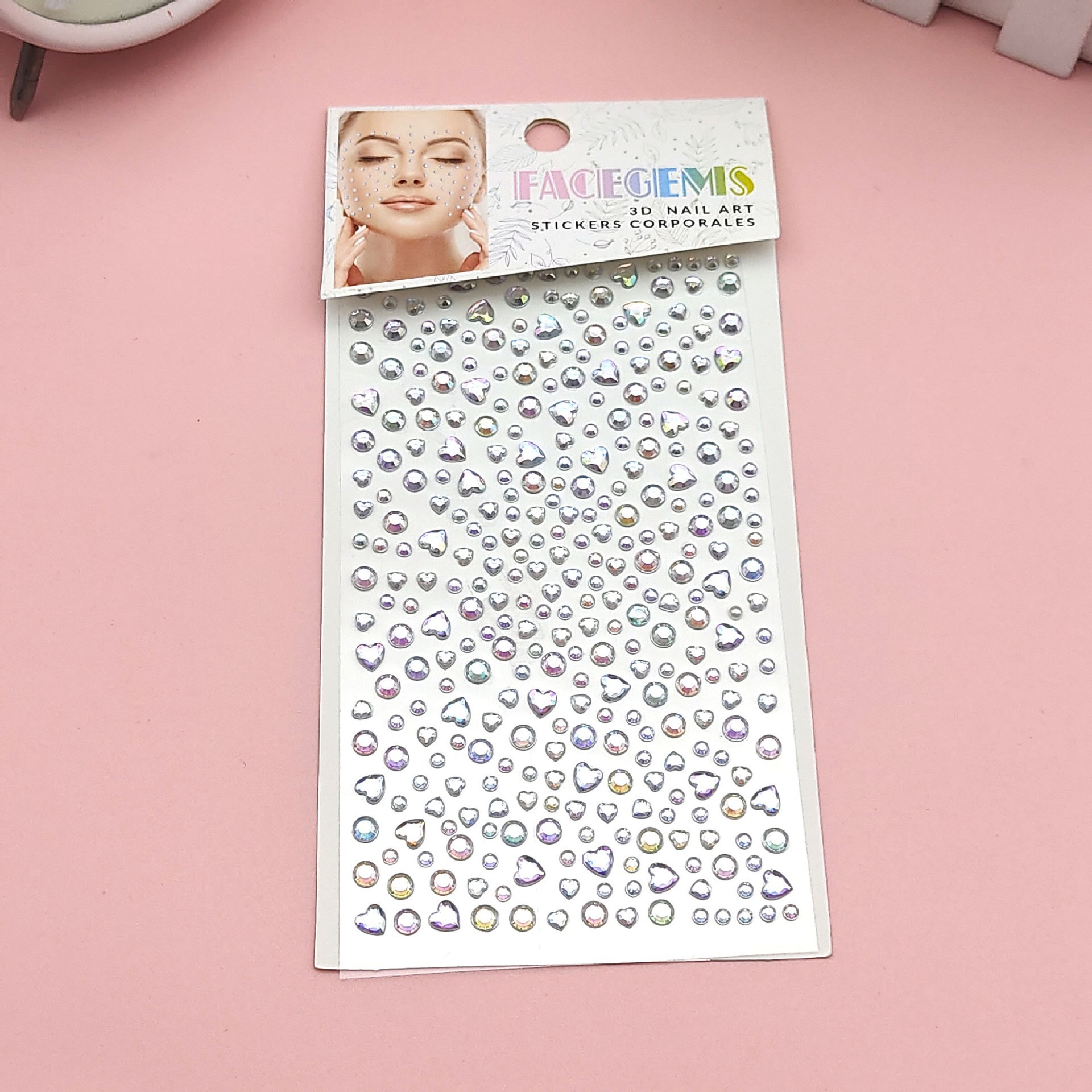 LC 러브 라운드 다이아몬드(AB 화이트) 9.5*19CM