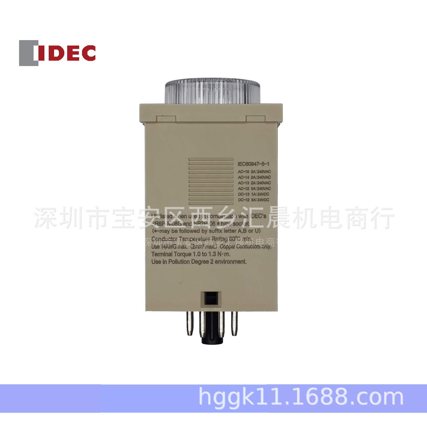 正品IDEC和泉时间继电器GE1A-B30MA220