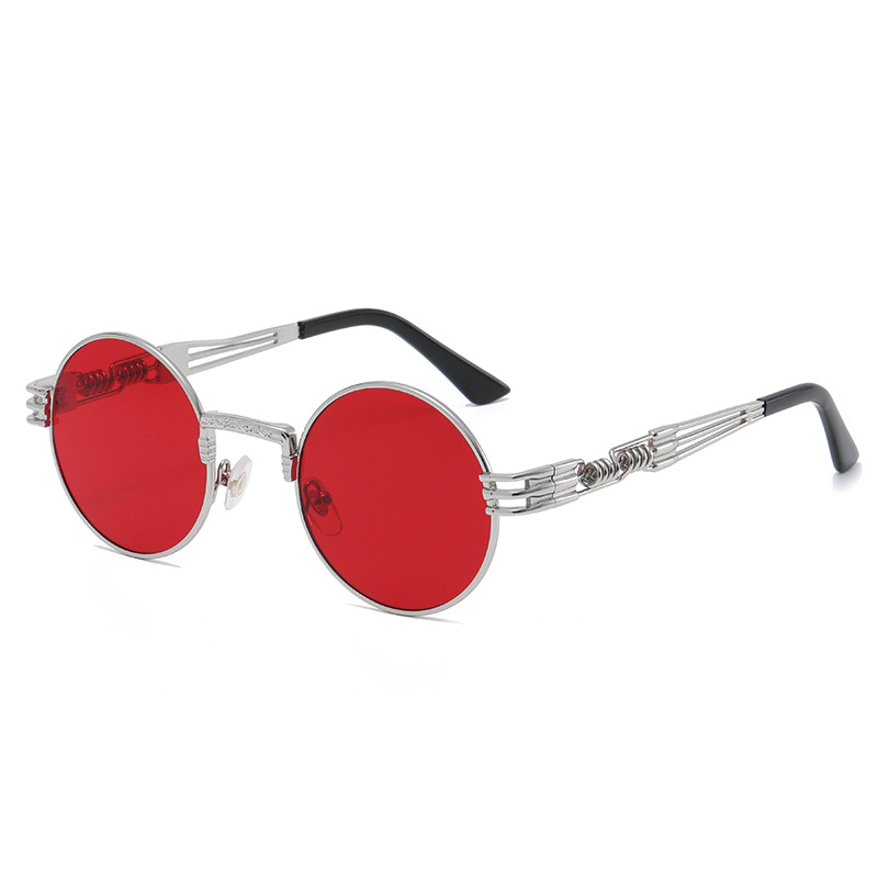 Silver Frame Marine Red C38