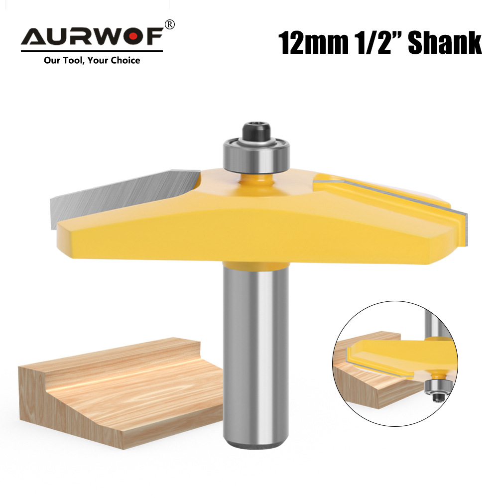 12柄1/2柄马鼻门板刀大柄刃具马鼻线刀木工滚珠斜边倒角门板刀