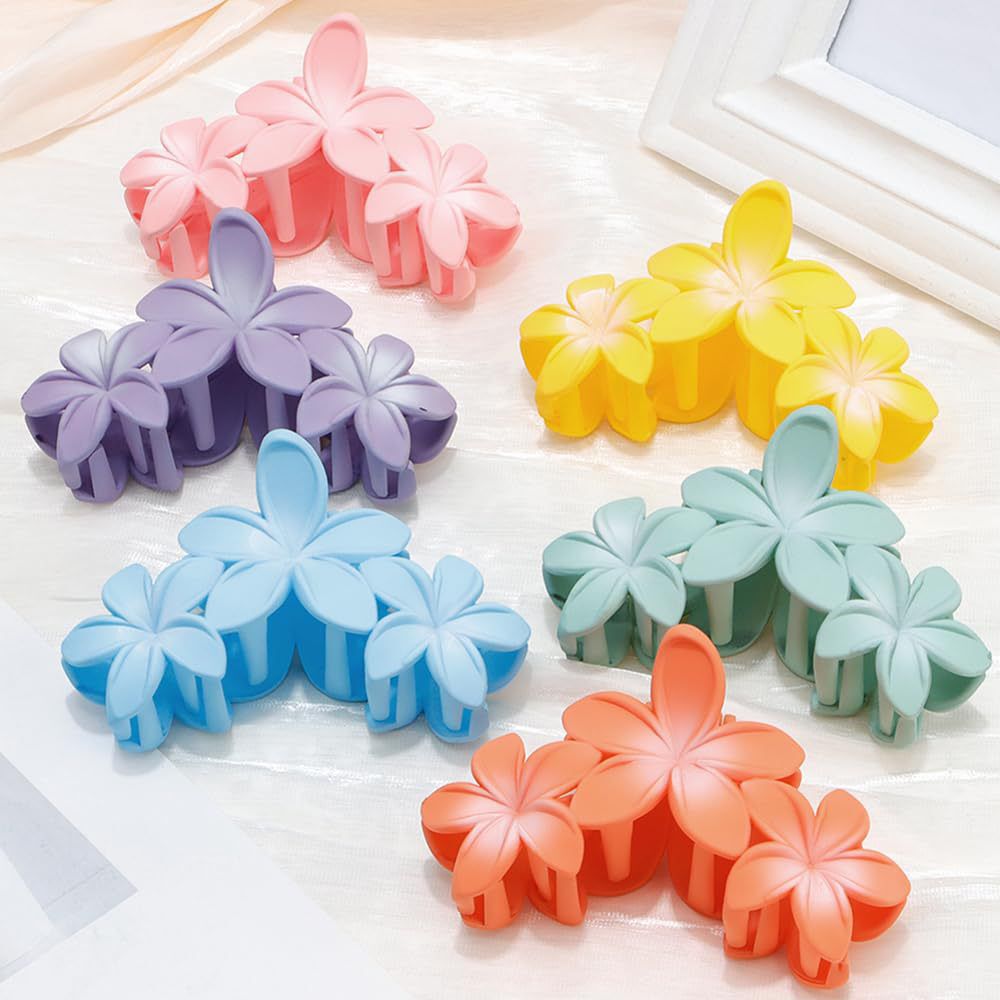 Horquilla de flor de frangipani de color transfronterizo europeo y americano