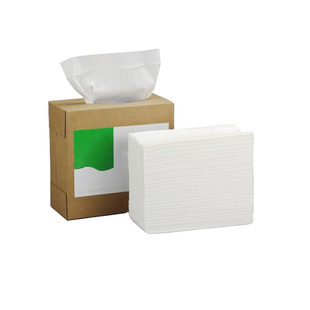 Oem Custom-Made Industrial Oil Stain Wiping Cloth Low Dust Paper Single Extraction Wiping Paper Water-Absorbing and Oil-Absorbing Cleaning Cloth