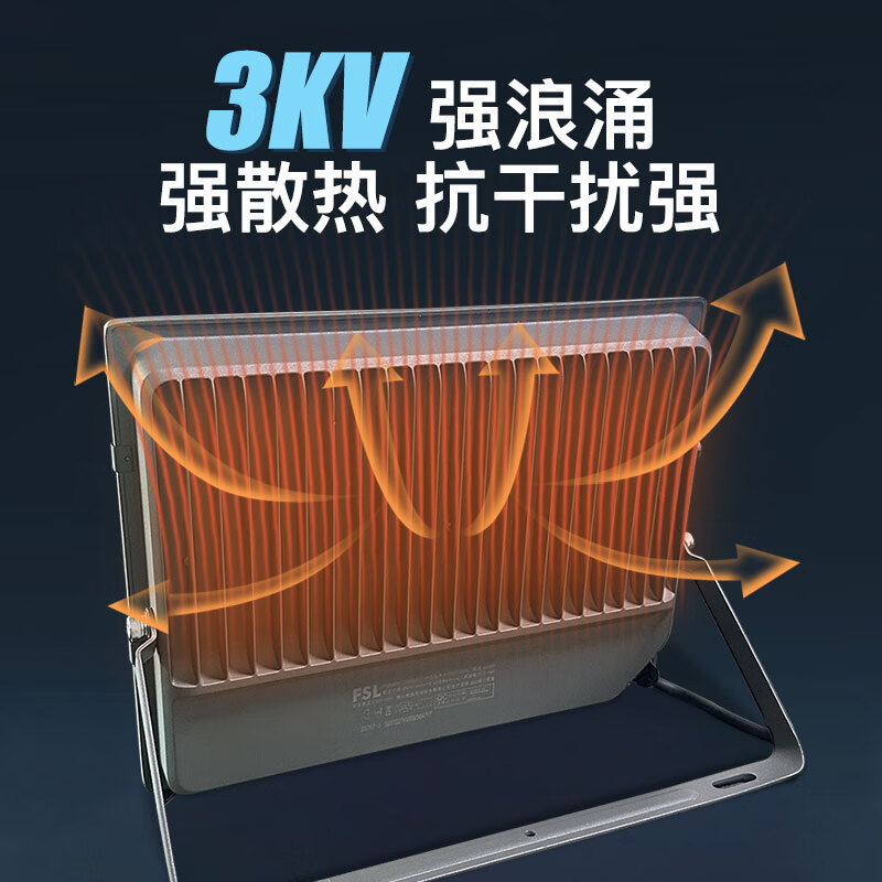 FSL Foshan iluminación LED al aire libre impermeable Luz de inundación proyector sitio de construcción patio Taller de alta potencia