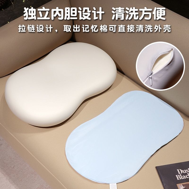 猫肚枕猫肚皮枕头带枕套猫咪猫腹睡觉侧睡护颈宿舍学生大号整头枕|undefined