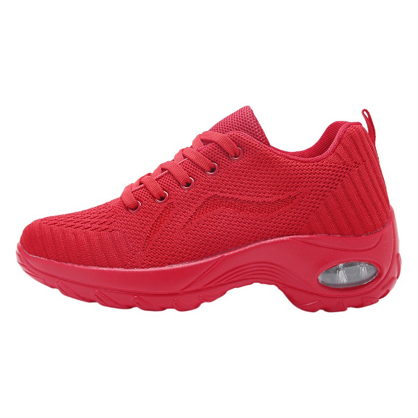 New Red Dance Shoes Soft Sole White Square Dance Shoes sneaker Four Seasons Adult Black Dancing Shoes Women's Lightweight