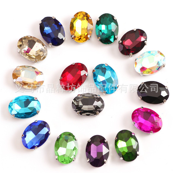 Glass crystal bracelet