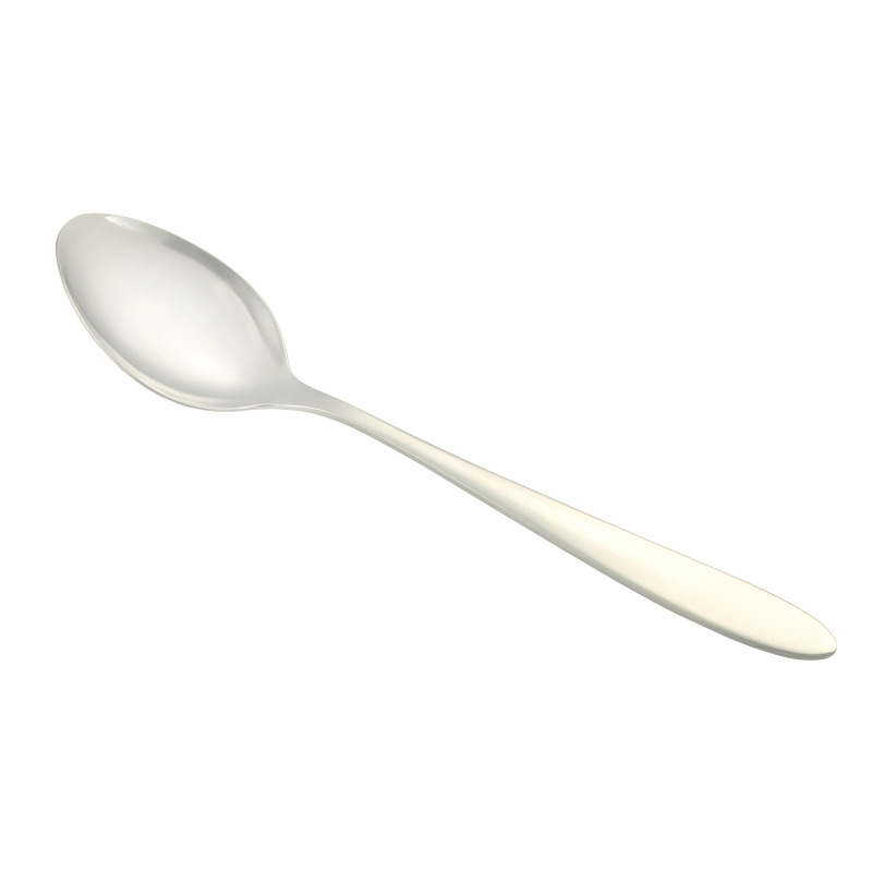 Stainless Steel Pointed Coffee Spoon Thickened Smooth Handle_voghion.com