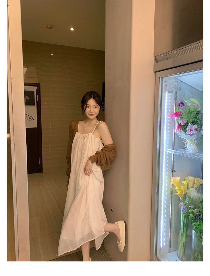 Giày búp bê nữ mũi vuông gót thấp đế mềm phối ngọc trai, kiểu Mary Jane thanh lịch — Màu nâu, Màu trắng, Màu đen chi tiết 46