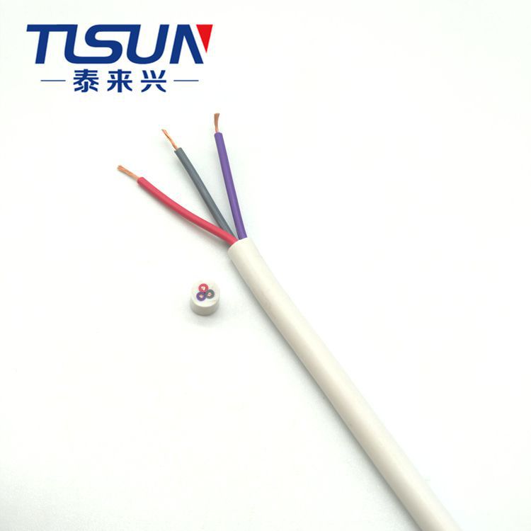 泰来兴 厂家供应 STW 3X18AWG 600V 户外电源接线缆 PVC绝缘护套