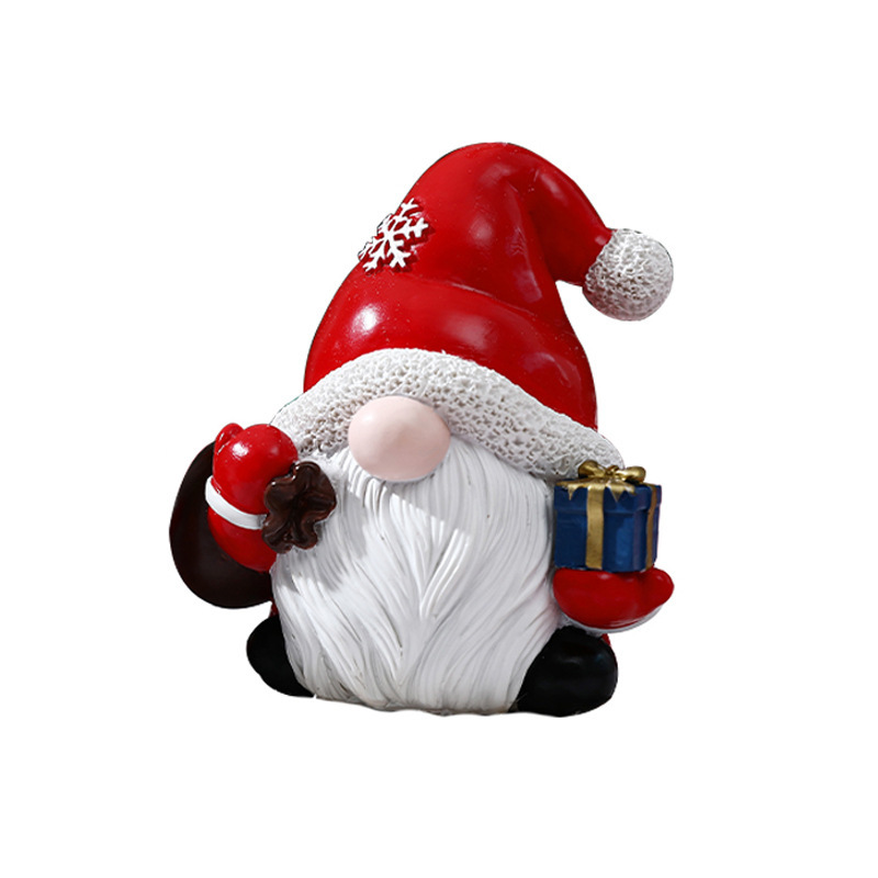 クリスマスのサンタクロースは装飾シーンのアイデアを飾っています。|undefined
