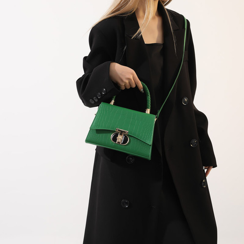 Simple Fashion Shoulder Bag  Winter New Bag Women's Simple Retro Crossbody Bag Korean Style Personalized Handbag