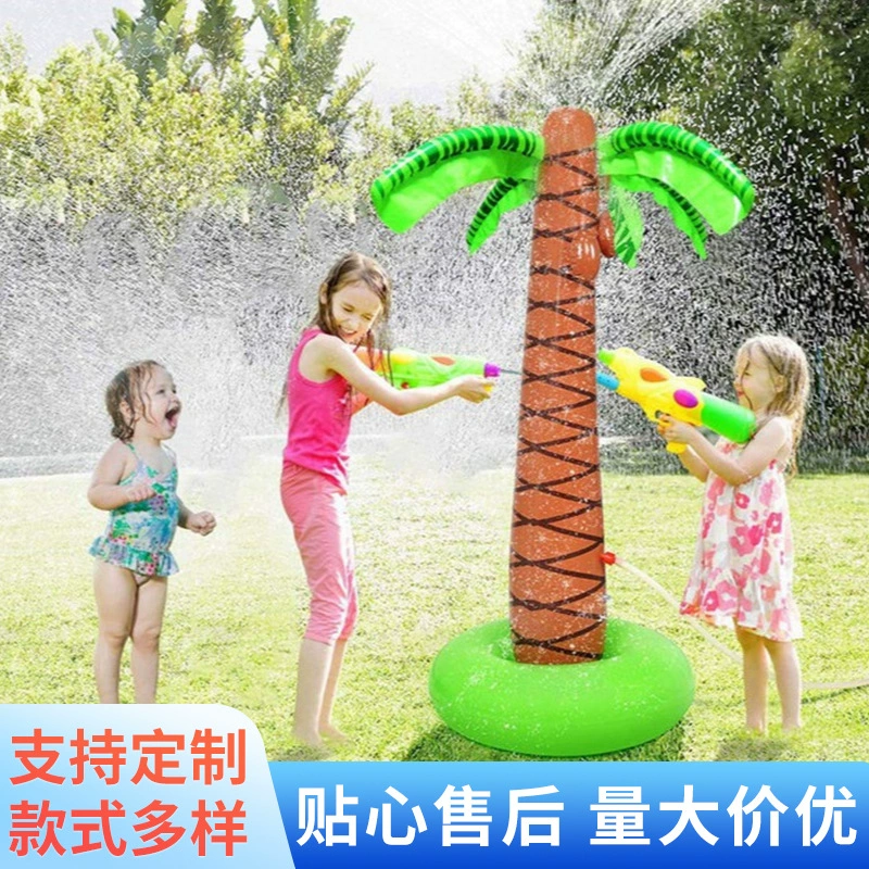 Трансграничный спот надувной струйный кокосовый пальм Тропический кокосовый пальм луга