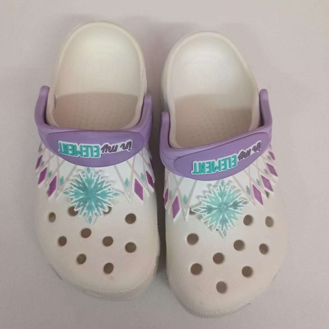 Zapatos infantiles de estilo conjunto zapatos tridimensionales flores niños zapatos de playa al aire libre| 208630