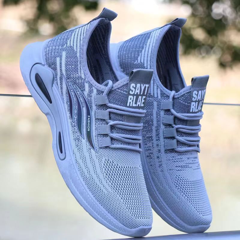 Otoño zapatos de hombre con suela gruesa alta ocio al aire libre baja zapatos de carrera en vivo de la misma red de comercio exterior zapatillas deportivas transpirables