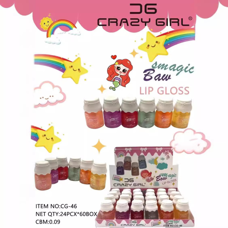 国境を越えた売れ筋新製品 CRAZY GIRL ドライフラワー リップ グレーズ 保湿リップ オイル リペア リップ エッセンス|undefined