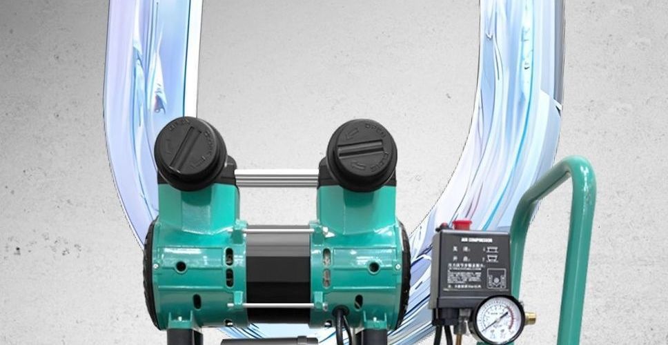 Small air compressor 220v high-power air compressor for woodworking, home use, portable paint spraying air compressor