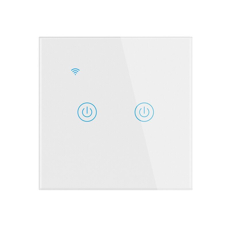 제로 파이어 버전 Tuya WIFI 유형 86 흰색 2개 개방형