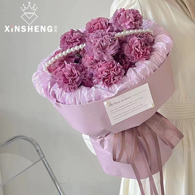 芯苼 [纯色风华纸] 艺术纸鲜花束卷筒包装纸花艺资材花店手工材料