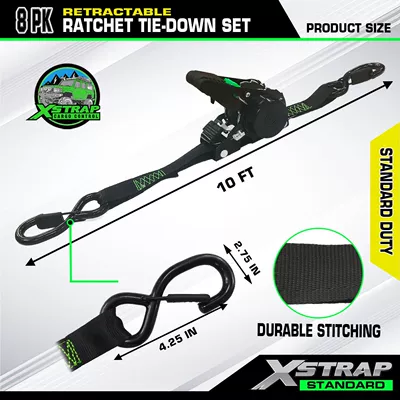 Automatic Retractable Tensioner with Trailer rope/net/strap