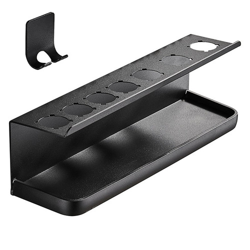 吹风机卷发棒收纳架戴森免打孔美发造型器挂架浴室电吹风机置物架