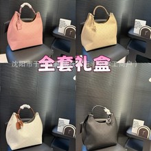 日系ins简约百搭大容量通勤包小众设计少女单肩包学生上课托特包